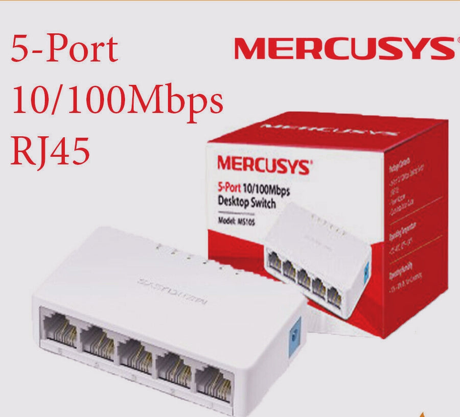 SWITCH A 5 PORTE 10/100 Mbps MERCUSYS