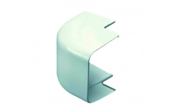 ANGOLO ESTERNO  PER CANALE Ø. 90x65  BIANCO ARNOCANALI