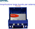 AMPLIFICATORE LOG DA PALO 1 INGRESSO Vhf+Uhf GUADAGNO 15 dB