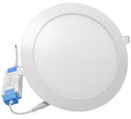 PANNELLO SMD LED ROTONDO DA INCASSO 12W CON DRIVER 1200 LUMEN CCT 3000K - 4000K - 6500K SELEZIONABILE