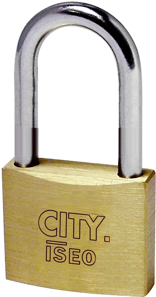 LUCCHETTO AD ARCO LUNGO IN OTTONE 30 mm Ø 5 mm