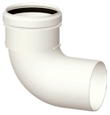 CURVA MONOPARETE 90° M-F Ø80 - STABILE LINEA CONDENSAZIONE