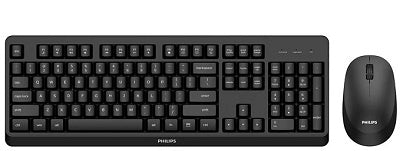 TASTIERA+MOUSE PHILIPS WIRELESS BL