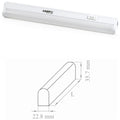 REGLETTE PT5 LED 18 W LUCE NATURALE IP20 BIANCA