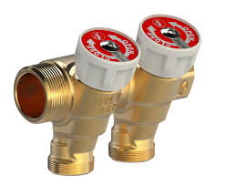 COLLETTORE COMPONIBILE CON RUBINETTI DI INTERCETTAZIONE PER IMPIANTI SANITARI 3/4X16 4 USCITE