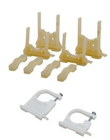COPPIA DI SUPPORTI PER CASSETTE 3/4"X1/2"