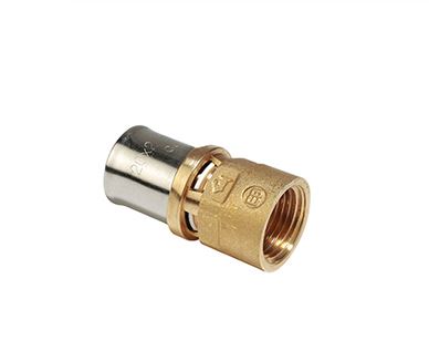 RACCORDO DIRITTO FILETTATO FEMMINA A PRESSARE MULTIPINZA 1/2"X20