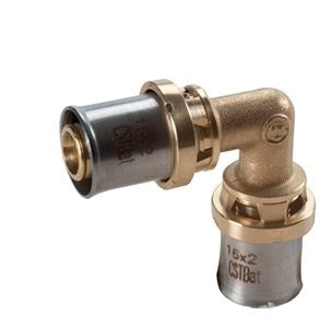 RACCORDO CURVO 90° A PRESSARE MULTIPINZA DIAMETRO 32X32