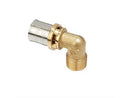 RACCORDO CURVO 90° FILETTATO MASCHIO, A PRESSARE MULTIPINZA 3/4" x (16 x 2)