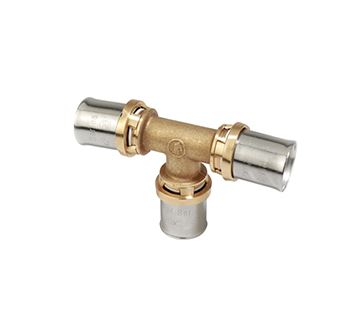 RACCORDO A TEE A PRESSARE MULTIPINZA DIAMETRO 26X26X26