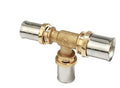 RACCORDO A TEE RIDOTTO A PRESSARE MULTIPINZA DIAMETRO 16X20X16