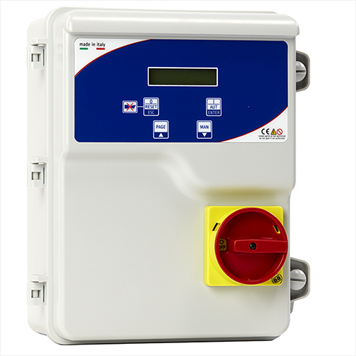 QUADRO COMANDO PROTEZIONE PER 1 ELETTROPOMPA