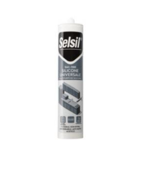 SILICONE ACETICO ECO BIANCO 280GR SAC-1100 RAL9010