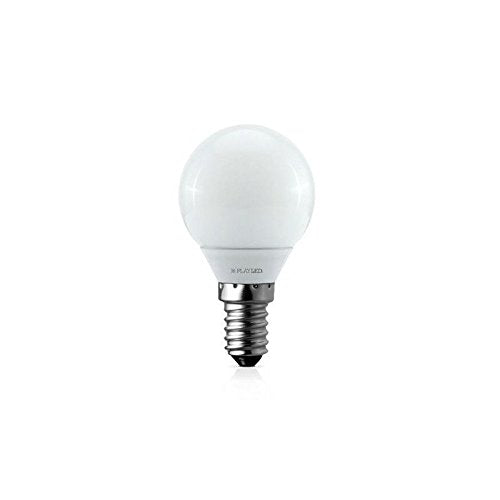 LAMPADINA A SFERA E14 OVERLUX 6W LUCE CALDA  230V