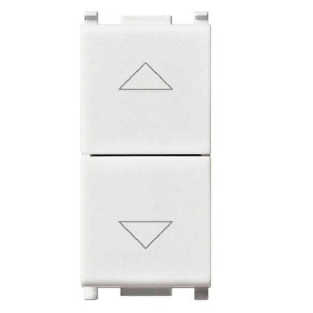 DOPPIO PULSANTE INTERBLOCCATO 10A 250V ELETTROCANALI SERIE EASY