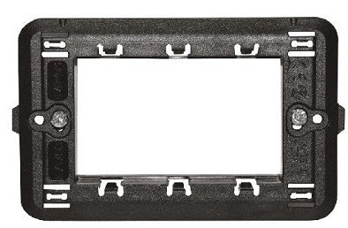 SUPPORTO 3 POSTI CON VITI ELETTROCANALI SERIE EASY