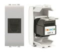 PRESA TELEFONICA RJ11-RJ12 AUTOCRIMPANTE ELETTROCANALE SERIE EASY