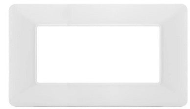 PLACCA COPRINTERRUTTORE 3 POSTI BIANCO ELETTROCANALI SERIE EASY