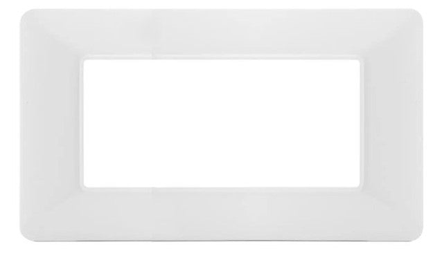 PLACCA COPRINTERRUTTORE 7 POSTI BIANCO ELETTROCANALI SERIE EASY