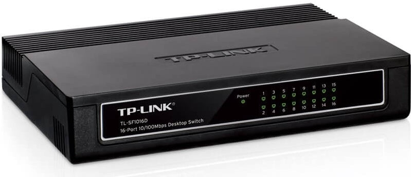 SWITCH TP-LINK FAST ETHERNET A 16 PORTE RJ45 10/100 Mbps