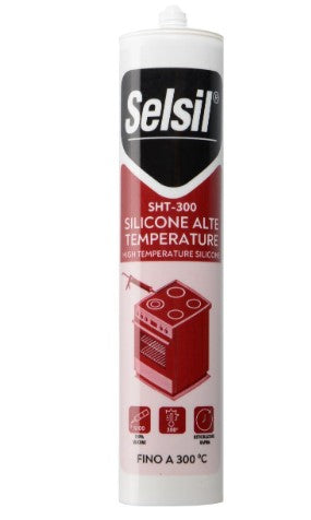 SILICONE ALTA TEMPERATURA NERO 310ML