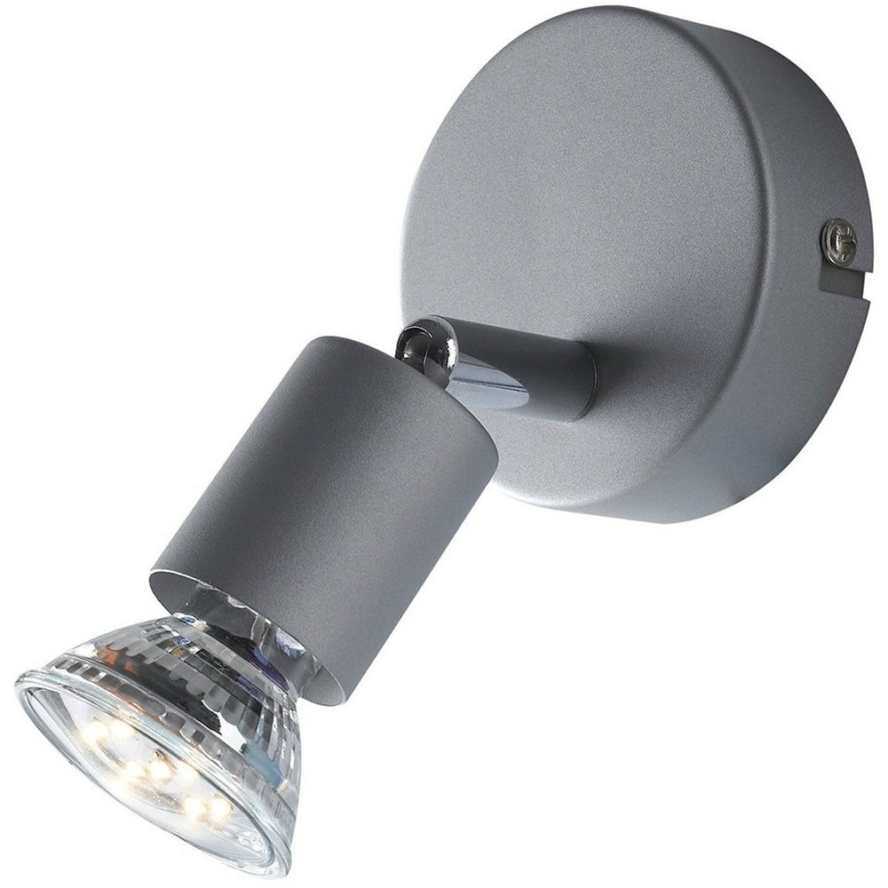SPOT ORIENTABILE IN METALLO 1×GU10 3W 4000K