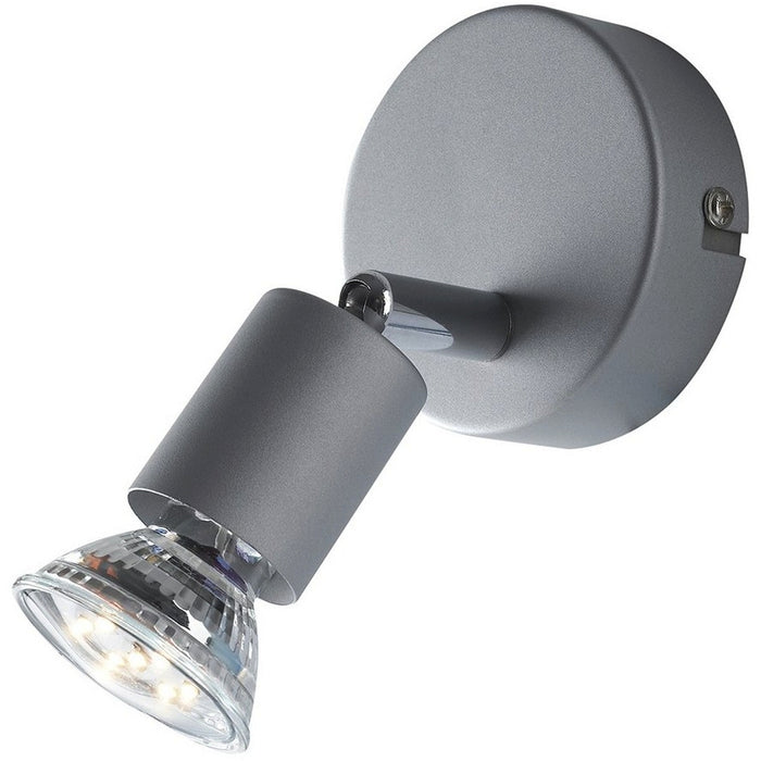 SPOT ORIENTABILE IN METALLO 1×GU10 3W 4000K