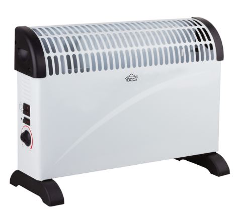 TERMOCONVETTORE CON TURBO 750/1250/2000 WATT DCG