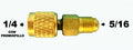 RIDUZIONE PER CONDIZIONATORE 1/4"FX5/16"M