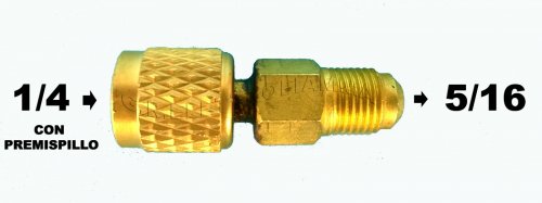 RIDUZIONE PER CONDIZIONATORE 1/4"FX5/16"M