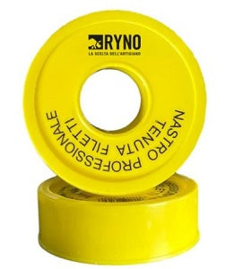 ROTOLO NASTRO TEFLON IN PTFE PER GAS H=12 MM X 12 MT