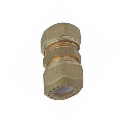 RACCORDO DIRITTO INTERMEDIO DOPPIO O-RING TIEMME GAS 10