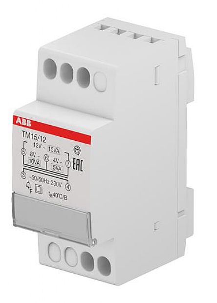 TRASFORMATORE MODULARE PER SERRATURE 220V 12V-15VA ALTERNATO