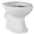 VASO WC A TERRA CON SCARICO A PARETE IN CERAMICA BIANCA SERIE TRIS