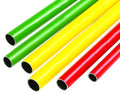 TUBO VERNICIATO ROSSO LISCIO SENZA SALDATURA