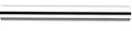 TUBO CANOTTO DRITTO PER SCARICO WC IN OTTONE CROMATO 30X300