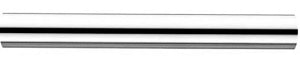 TUBO CANOTTO DRITTO PER SCARICO WC IN OTTONE CROMATO 30X300