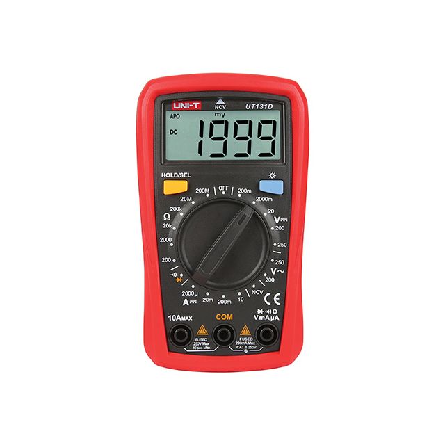 MULTIMETRO DIGITALE 250V 200MOhm, UNI-T