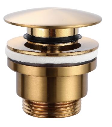 PILETTA CLICK-CLACK ORO SPAZZOLATO
