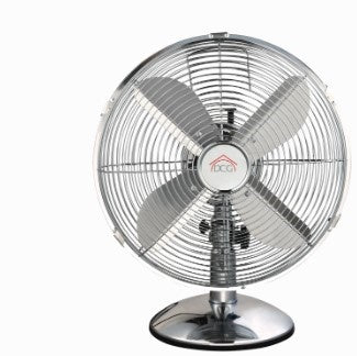 VENTILATORE DA TAVOLO 30 CM CROMATO DCG
