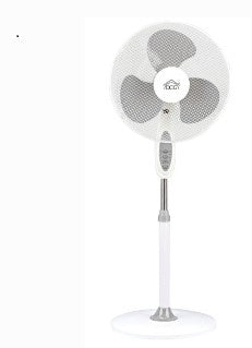 VENTILATORE A PIANTANA BIANCO CON TIMER E TELECOMANDO 45 WATT DCG
