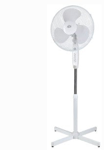 VENTILATORE PIANTANA BIANCO 35 WATT 3 VELOCITA' DCG