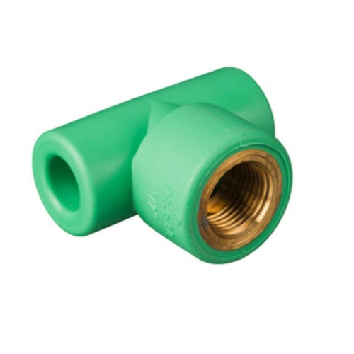 TEE FILETTATO FEMMINA DIAMETRO 25X3/4" A SALDARE