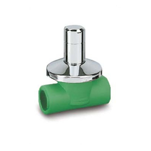 VALVOLA SFERA CON CAPPUCCIO DIAMETRO 20 A SALDARE