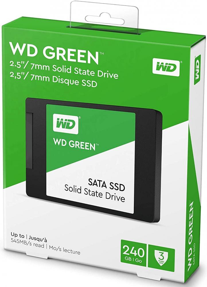 SSD WESTERN DIGITAL VERDE 2,5" 240GB SATA III 6 Gb/s