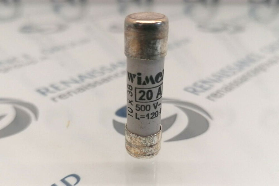 FUSIBILE CILINDRICO INDUSTRIALE CF gG 10,3×38 20A