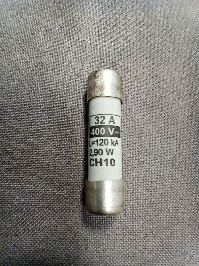 FUSIBILE CILINDRICO INDUSTRIALE CF gG 10,3×38 32A