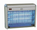 DCG ELTRONIC ZANZARIERA 20W – ZA2010. 2 TUBI FLUORESCENTI, TASTO ON/OFF, ALTO VOLTAGGIO, GRIGLIA PROTETTIVA IN METALLO E VASCHETTA RACCOLTA INSETTI